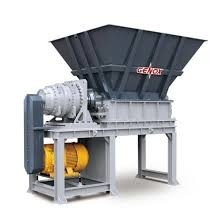 Penghancur Kertas Pembungkus Plastik 1700x1650mm 1500 kg/jam 350mm