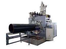 1000mm-2200mm HDPE Jalur Ekstrusi Pipa Berliku 700KG